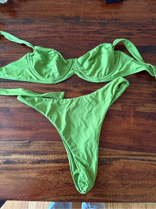 Monday Swimwear Other - Monday Swimwear Green Underwire Bikini Set